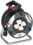 Brennenstuhl Garant E Kabeltrommel (25m Kabel in schwarz, aus...