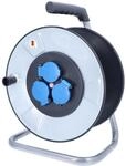 as - Schwabe IronCoat Kabeltrommel leer, f&uuml;r ca. 50 m Kabel, Au&szlig;enbereich IP44, 3