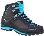 Salewa Crow Gore-Tex Damen Wanderstiefel, Blau, 4