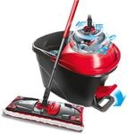 Vileda Ultramax Turbo 2in1 Bodenwischer Komplett Set, Wischmopp mit Stiel