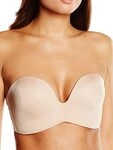 Wonderbra Damen Ultimate Strapless tr&auml;gerloser BH nahtlos starker Halt Push-Up ,