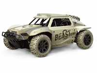 Amewi 22332 Beast Dune Buggy 4WD 1:18 RTR Fahrzeug, Sandfarben