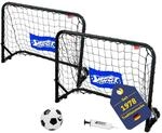 Best Sporting Mini Fu&szlig;balltor Set Tor I 60cm x 45cm x 224cm I Ball Gr. 5 & Pumpe I