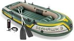 INTEX Seahawk Schlauchboot-Serie: inklusive Deluxe-Aluminium-Ruder und