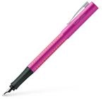 Faber-Castell 140924 F&uuml;ller Grip 2010, Feder F, Pink-Orange, 1 St&uuml;ck