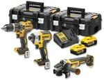 DeWalt Akku-Kombopack (3-tlg.), 18 Volt - DCK384P2T-QW