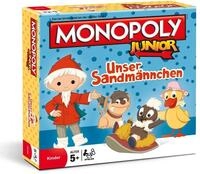 Monopoly Junior Unser Sandm&auml;nnchen mit Top Trumps Quartett Booster Pack - ab 5...