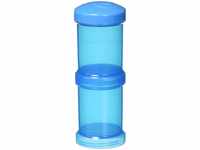 Twistshake 78024 Milchpulverbehälter, 2x 100 ml/3 oz, blau