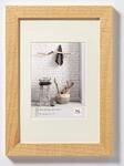 walther design Bilderrahmen natur 30 x 40 cm mit Passepartout, Home Holzrahmen HO040H