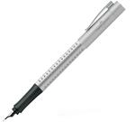FABER-CASTELL 140992 - F&uuml;ller Grip 2011, Feder EF, Silber, 1 St&uuml;ck