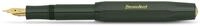 Kaweco CLASSIC SPORT F&uuml;llhalter Green mit vergoldeter Edelstahlfeder und