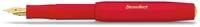 Kaweco CLASSIC SPORT F&uuml;llhalter Red mit vergoldeter Edelstahlfeder und Iridiumspitze