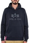 Alpha Industries Herren Basic Hoody Kapuzensweat F&uuml;r Kapuzenpullover, Rep.Blue, M EU