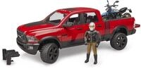 Bruder 02502 - RAM 2500 Power Wagon mit Ducati Desert Sled & Fahrer - 1:16...