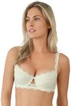 Nina von C. Silver Edition Dirndl BH Damen, Elfenbein Champagner Ivory, 70A