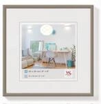 walther design Bilderrahmen stahl 30 x 30 cm New Lifestyle Kunststoffrahmen KV330D