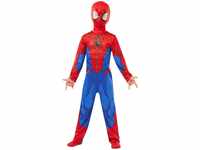 Rubie's Kostüm Spider-Man, Marvel, klassisch, für Kinder, blau-rot, Größe XL,