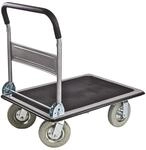 DEMA Plattformwagen XL Transportwagen 300 kg klappbar Luftbereifung | Handwagen,