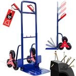 DEUBA&reg; Treppenkarre klappbar bis 200kg Hartgummireifen Haltegriffe Sackkarre