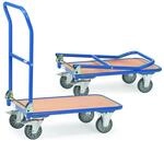Fetra 1132 Klappwagen, Traglast 150 kg, blau, Blau