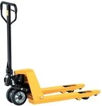 Fetra Gabelhubwagen 2500 kg, Vollgummi, kurze Ausf&uuml;hrung, Gabell&auml;nge 800mm