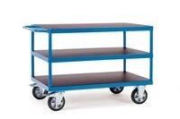 Fetra Transportger&auml;te mtpkc2425 F 1200 Wagen mit Tablett, 3 Ablagen, Regal 283...