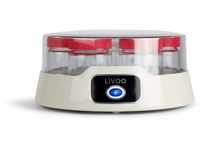Livoo DOP180 Joghurtbereiter, Kunststoff, grau