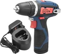 G&uuml;de 58601 BS 12-131-04K Akku Bohrschrauber (12V, 20+1 Drehmomentstufen, 6x HSS
