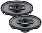 Hertz Linie UNO X690 X 690 Koaxial-Set f&uuml;r Auto-Lautsprecher 6 Zoll x 9 Zoll