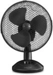 TROTEC Tischventilator TVE 8 &ndash; 25 Watt, oszillierend 90&deg;, 2 Stufen, &Oslash; 23 cm, sehr