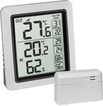 TFA Dostmann INFO Funk-Thermometer inkl. Au&szlig;ensender, 30.3065.02, zur Ermittlung der