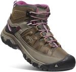 KEEN Damen TARGHEE III MID Wasserabweisend Wanderschuh WEISS/BOYSENBEERE 40