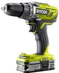 RYOBI 18 V ONE+ Akku-Bohrschrauber R18DD3-215S, 2-Gang-Getriebe, 13 mm