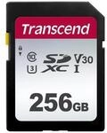 Transcend 256GB SDXC 300S Speicherkarte, UHS-I U3, V30, bis zu 100 MB/s | Ideal f&uuml;r