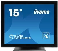 Iiyama Prolite T1532MSC-B5X 38 cm (15") LED-Monitor XGA 10 Punkt Multitouch...