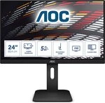 AOC 24P1 - 24 Zoll FHD Monitor, höhenverstellbar ( 1920x1080, 60 Hz, VGA, DVI, HDMI, AOC 24P1 - 24 Zoll FHD Monitor, höhenverstellbar ( 1920x1080, 60 Hz, VGA, DVI, HDMI,