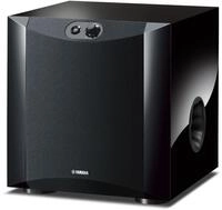 Yamaha NS-SW200 Front Firing-Subwoofer mit patentiertem Twisted Flare Port