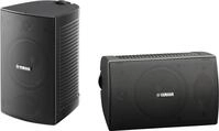 Yamaha NS-AW294 (BL) 2-Wege Au&szlig;enlautsprecher paar (100 Watt, 87dB) schwarz