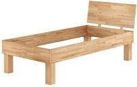 Erst-Holz&reg;Stabiles Bettgestell f&uuml;r XXL Buche Massiv 100 x 200