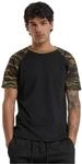 Urban Classics Herren Raglan Contrast Tee &ndash; Kurzarm T-Shirt aus Baumwolle mit
