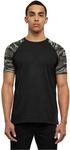 Urban Classics Herren Raglan Contrast Tee &ndash; Kurzarm T-Shirt aus Baumwolle mit