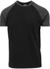 Urban Classics Herren Raglan Contrast Tee &ndash; Kurzarm T-Shirt aus Baumwolle mit