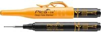 Pica 150/46 Ink I Tieflochmarker schwarz I 1,5mm I permanenter Markierstift...