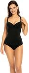 VIANIA! Dessous BH-Hemd Damen 101652 I BH Hemd mit Cups I Unterhemd f&uuml;r Damen mit