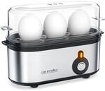 Arendo - Edelstahl Eierkocher Threecook - Egg Cooker - EIN AUS-Schalter - W&auml;hlbarer