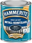Hammerite Metallschutzlack Matt, 3in1 - Rostschutz, Anthrazitgrau, 750 ml