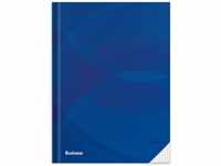 RNKVERLAG 46499 - Notizbuch „Business blau in DIN A4 kariert, mit 96 Blatt 70