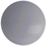 Seltmann Weiden Suppenteller rund Fashion, Hartporzellan, Grau, 20 x 20 x 5.5 cm