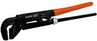 BAHCO Schraubenschl&uuml;ssel Rohrzange, Metall Griff, Backenweite 65mm, / L&auml;nge 426,0