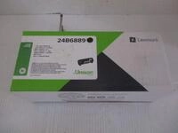 Lexmark 24B6889 cartuccia toner 1 pz Originale Nero (Toner Cartridge 1 Pc[S] -
